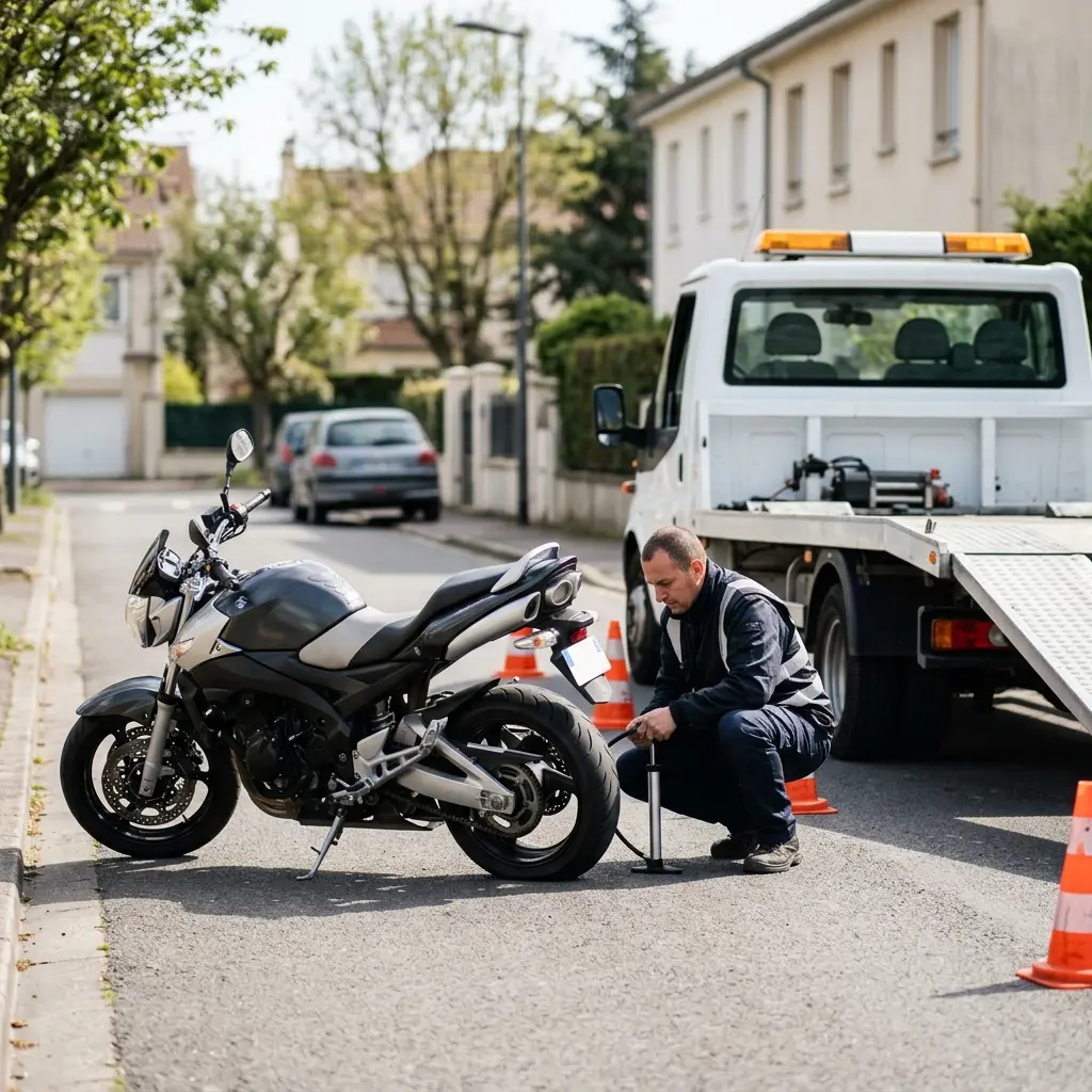 Les gestes essentiels en cas de panne de deux-roues