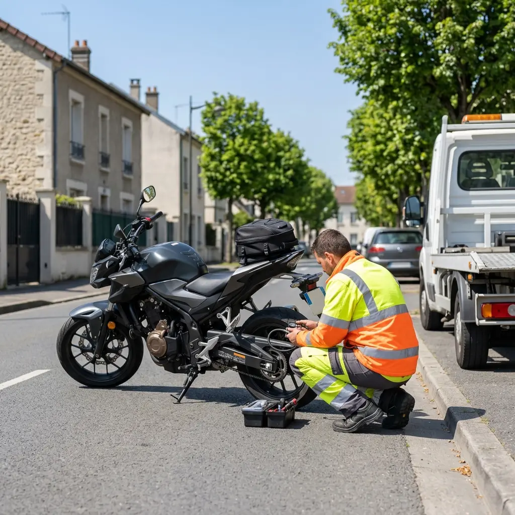 Une solution de dépannage moto sereine et efficace