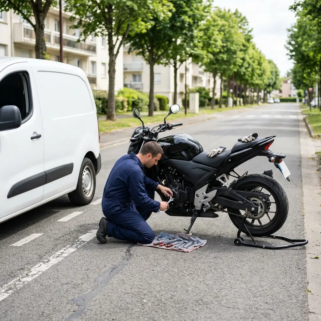 Dépannage moto Cergy (95000)