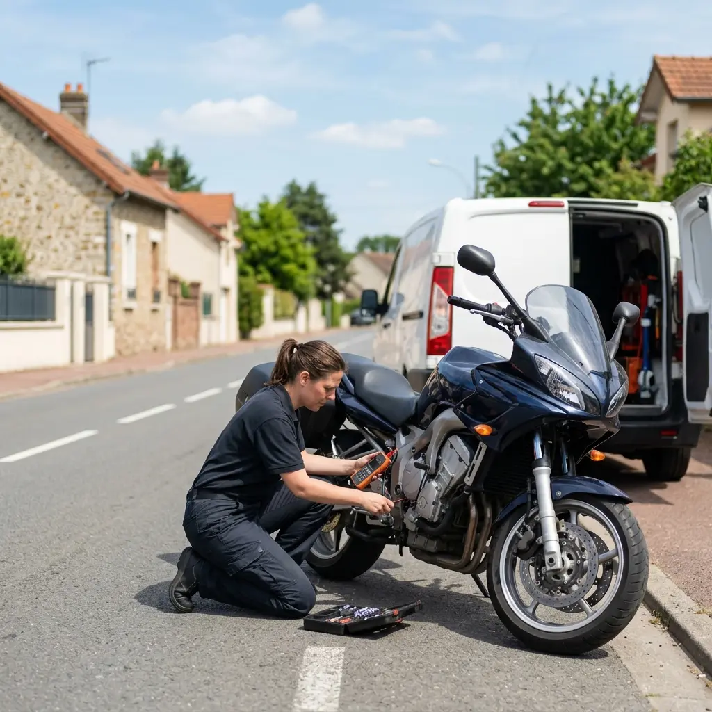 Dépannage moto Le Plessis-Bouchard (95130)