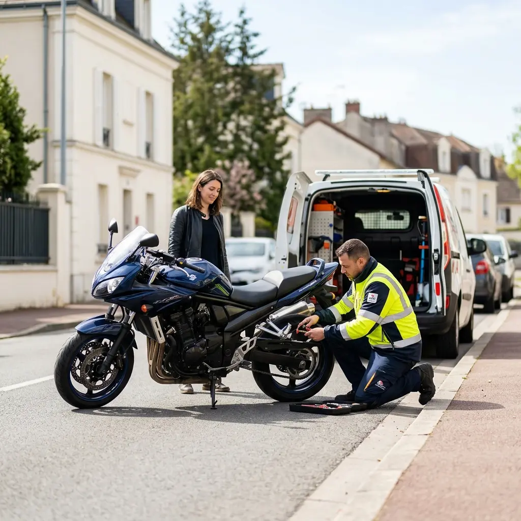 Dépannage moto Montmorency (95160)