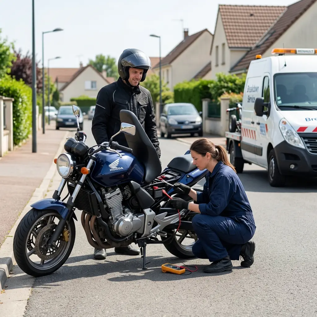 Dépannage moto Sarcelles (95200)