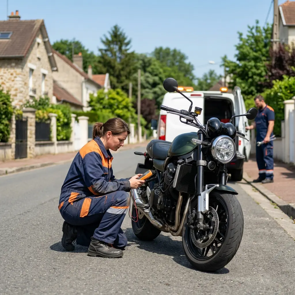 Besoin d'un dépannage moto à Soisy-sous-Montmorency ?