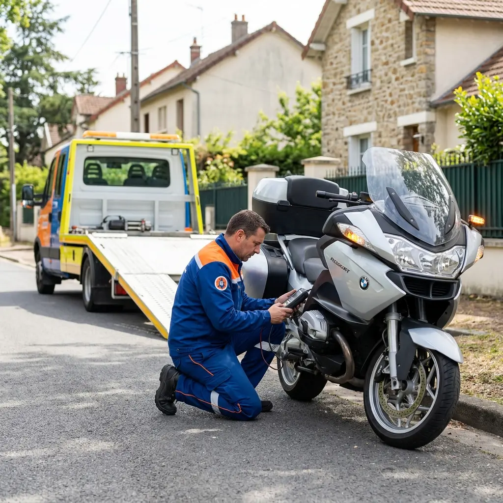 Dépannage moto Beauchamp (95250)