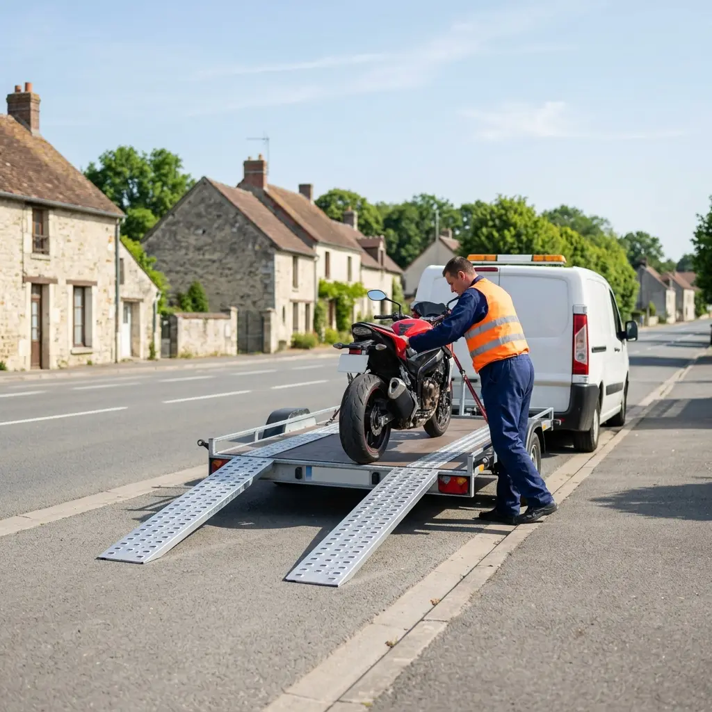Comment notre équipe aborde chaque panne moto à Belloy-en-France