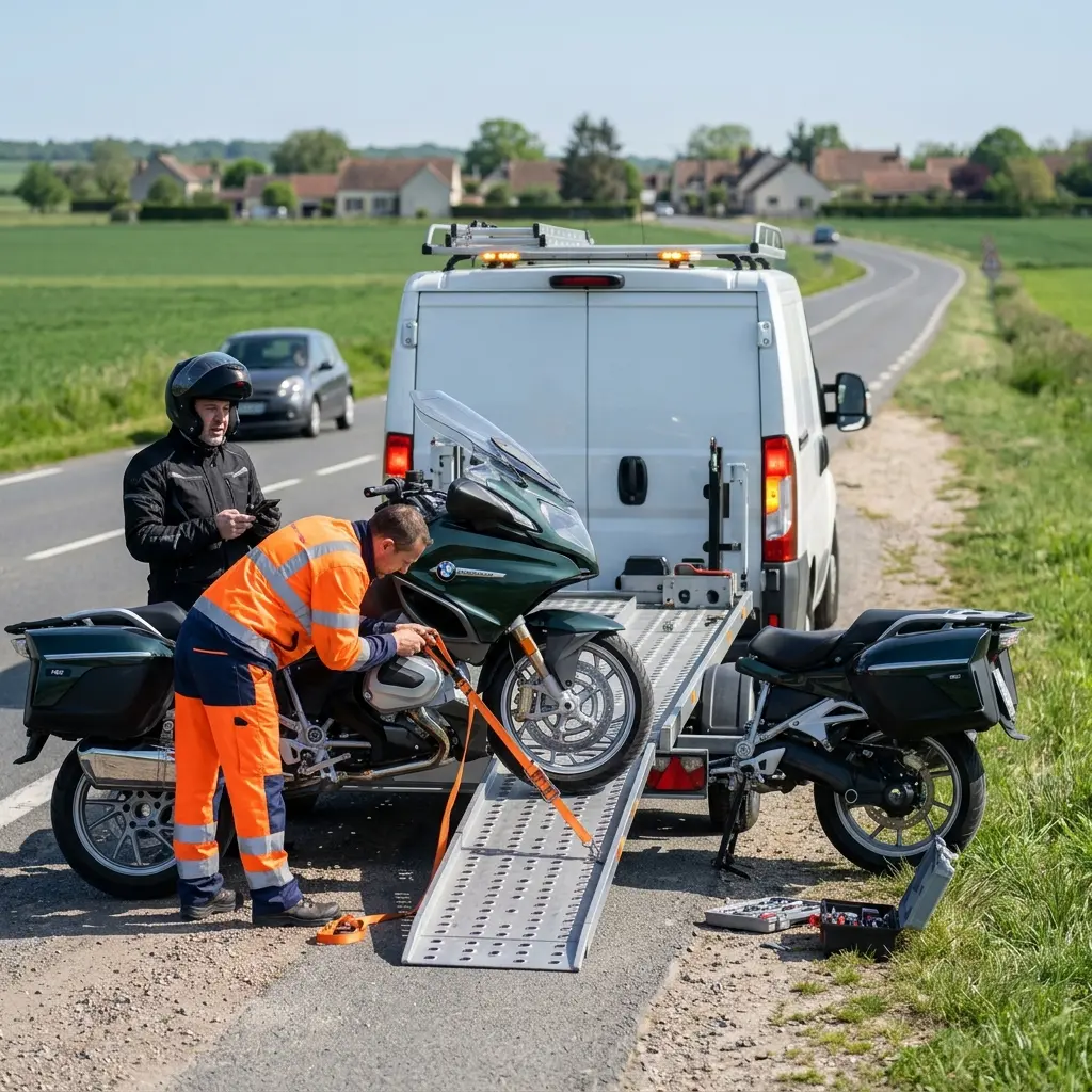 Pourquoi choisir notre dépannage moto à Belloy-en-France