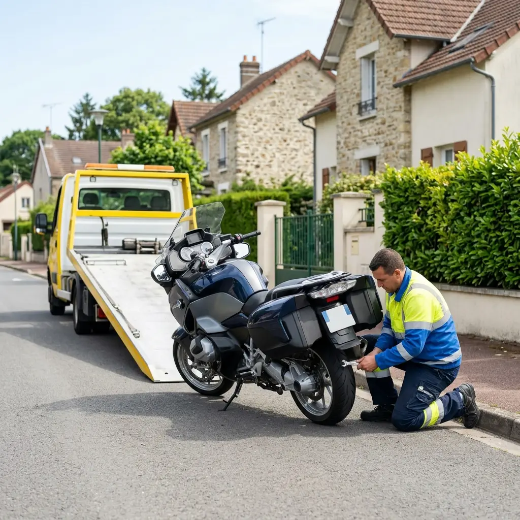 Dépannage moto Chaumontel (95270)