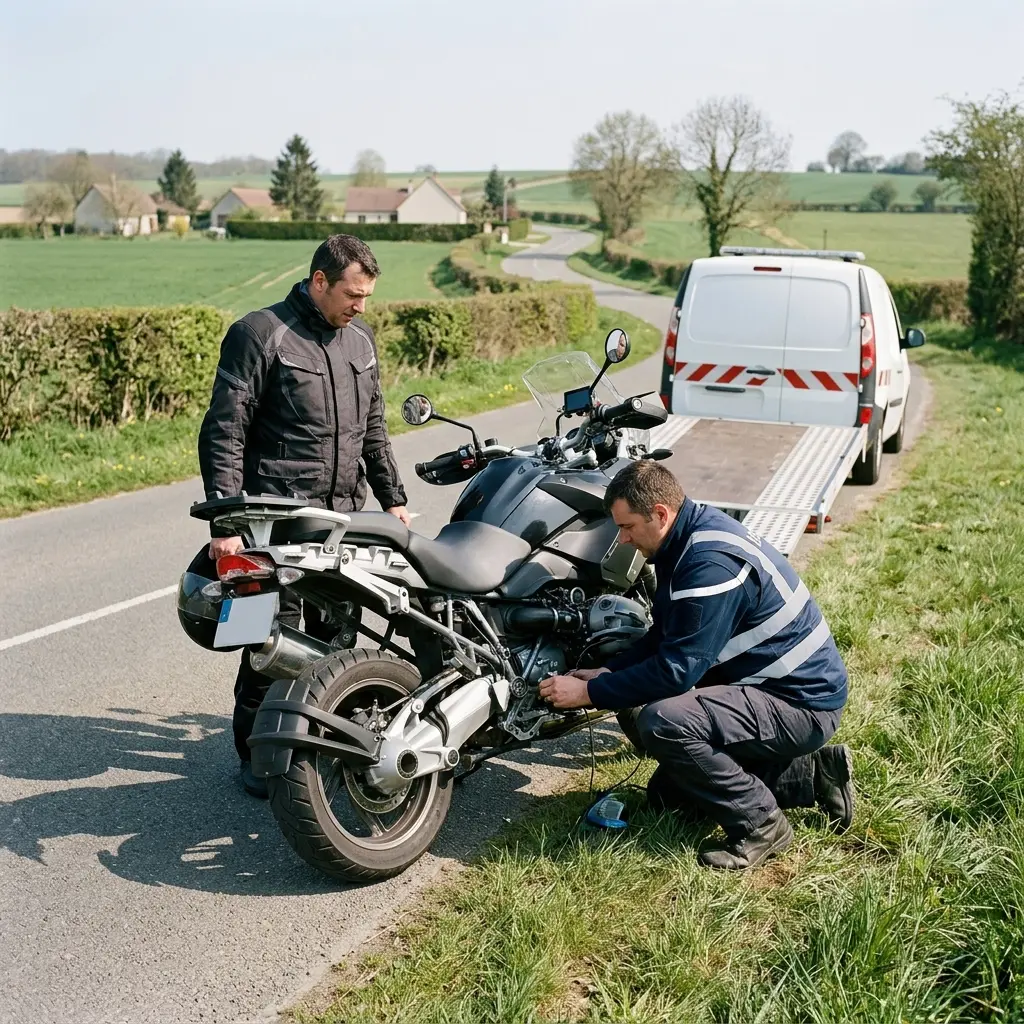 Pourquoi nous choisir pour le dépannage moto à Luzarches et pourquoi notre équipe est votre meilleur allié au cœur de la ville