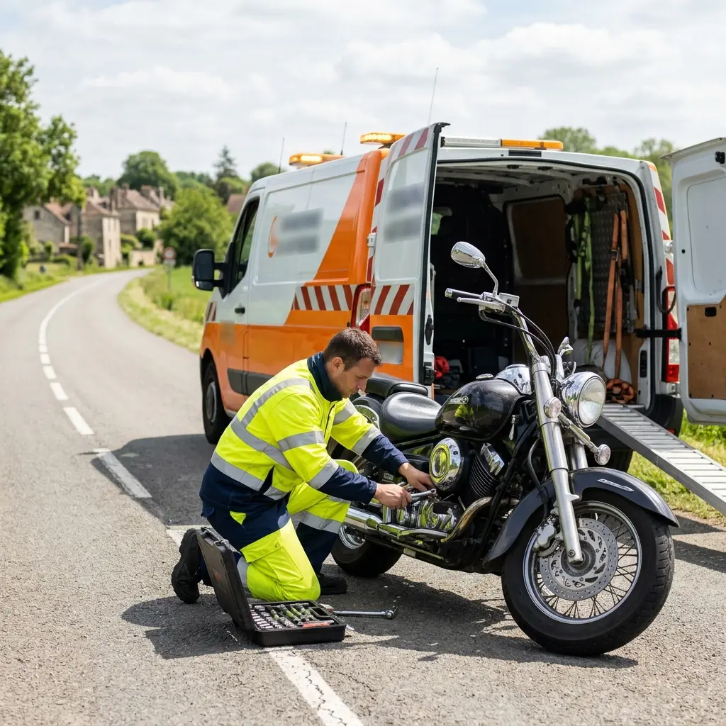 Dépannage moto Luzarches (95270)