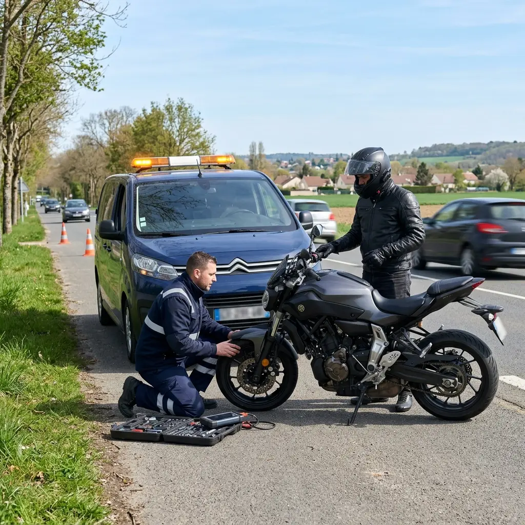 Dépannage moto Jouy-le-Moutier (95280)