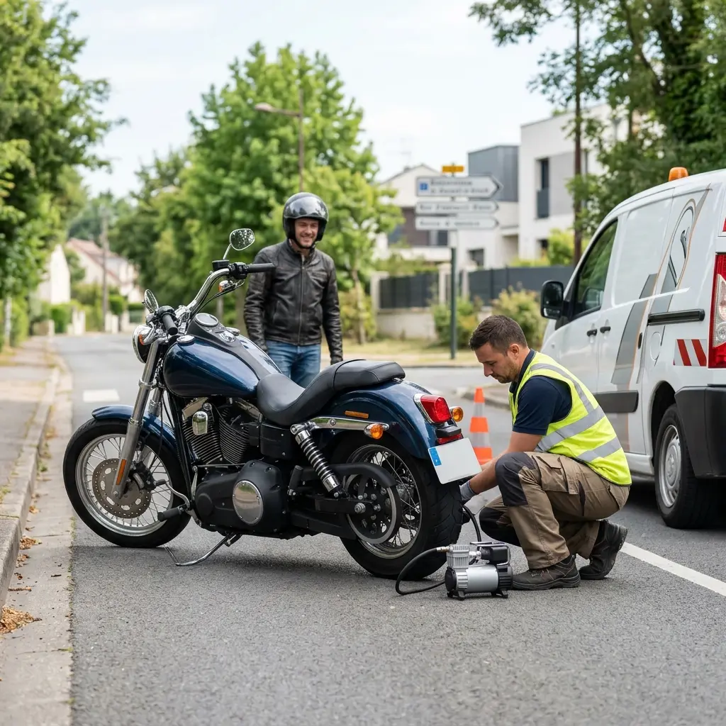 Dépannage moto Isle-Adam (95290)