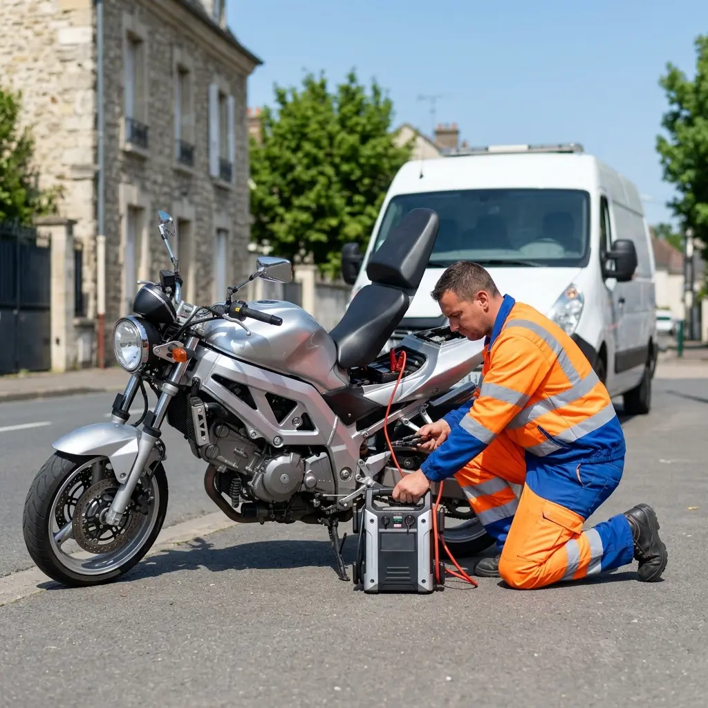Dépannage moto Pontoise (95300)