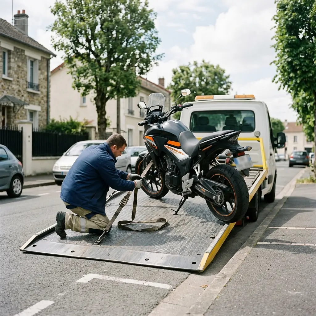 Comment se déroule l’intervention de dépannage moto à Saint‑Ouen‑l’Aumône