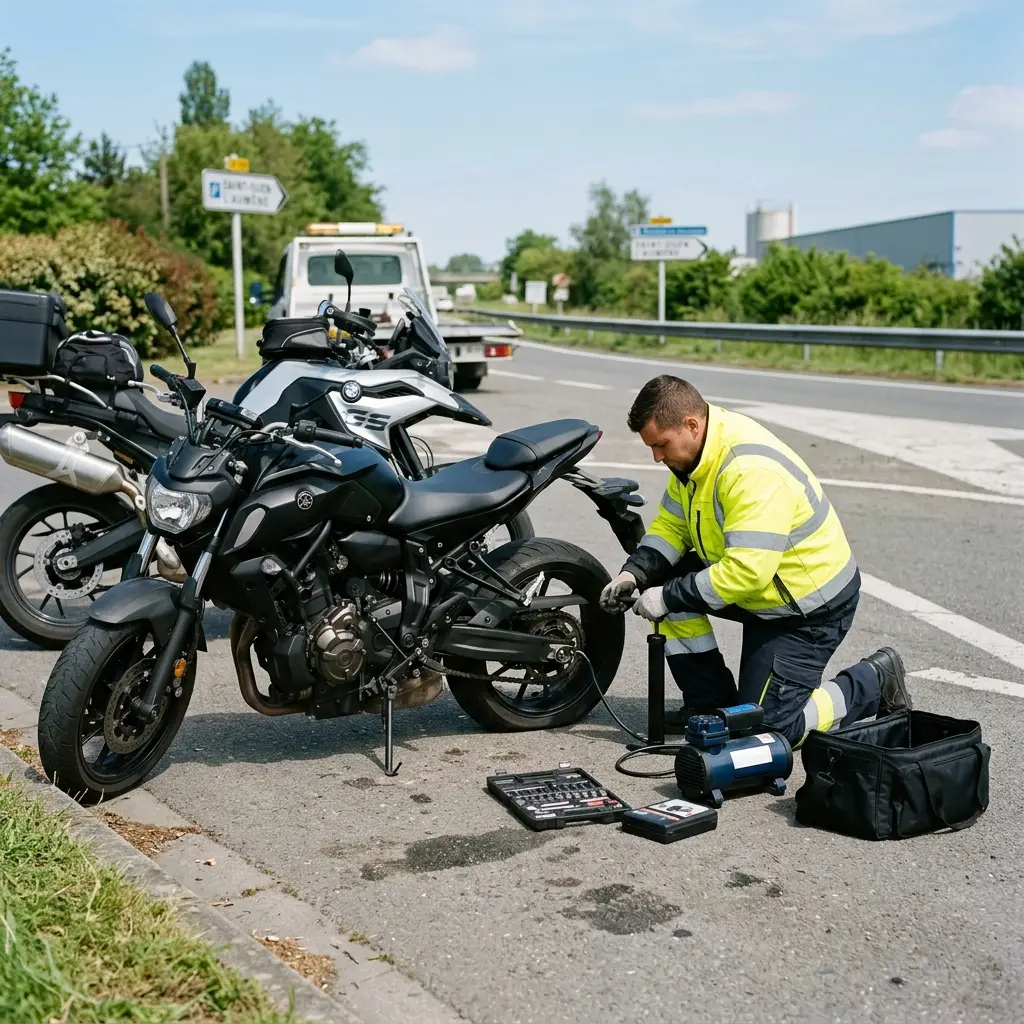 Dépannage moto Saint-Ouen-l'Aumône (95310)