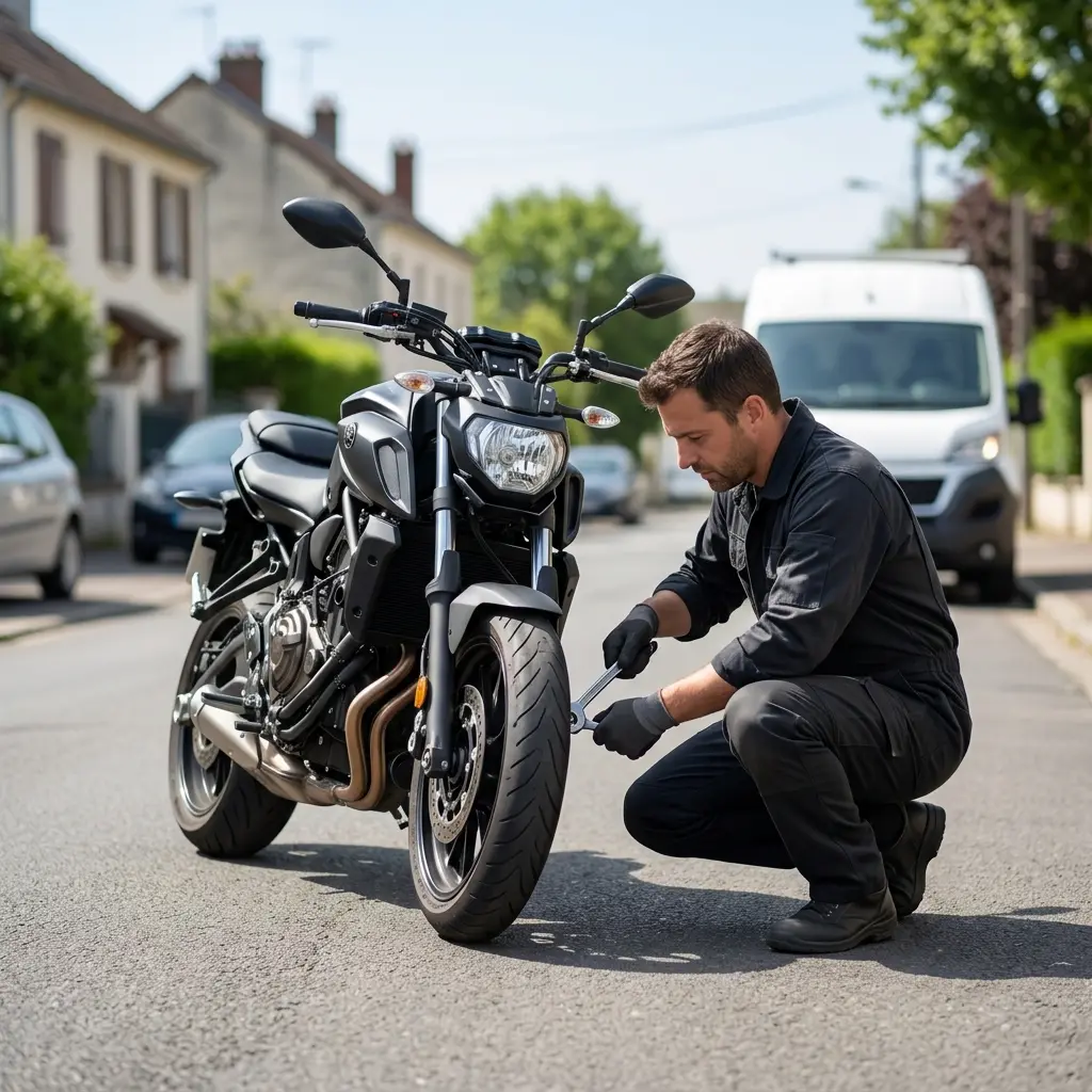 Pourquoi choisir notre dépannage moto à Domont ?