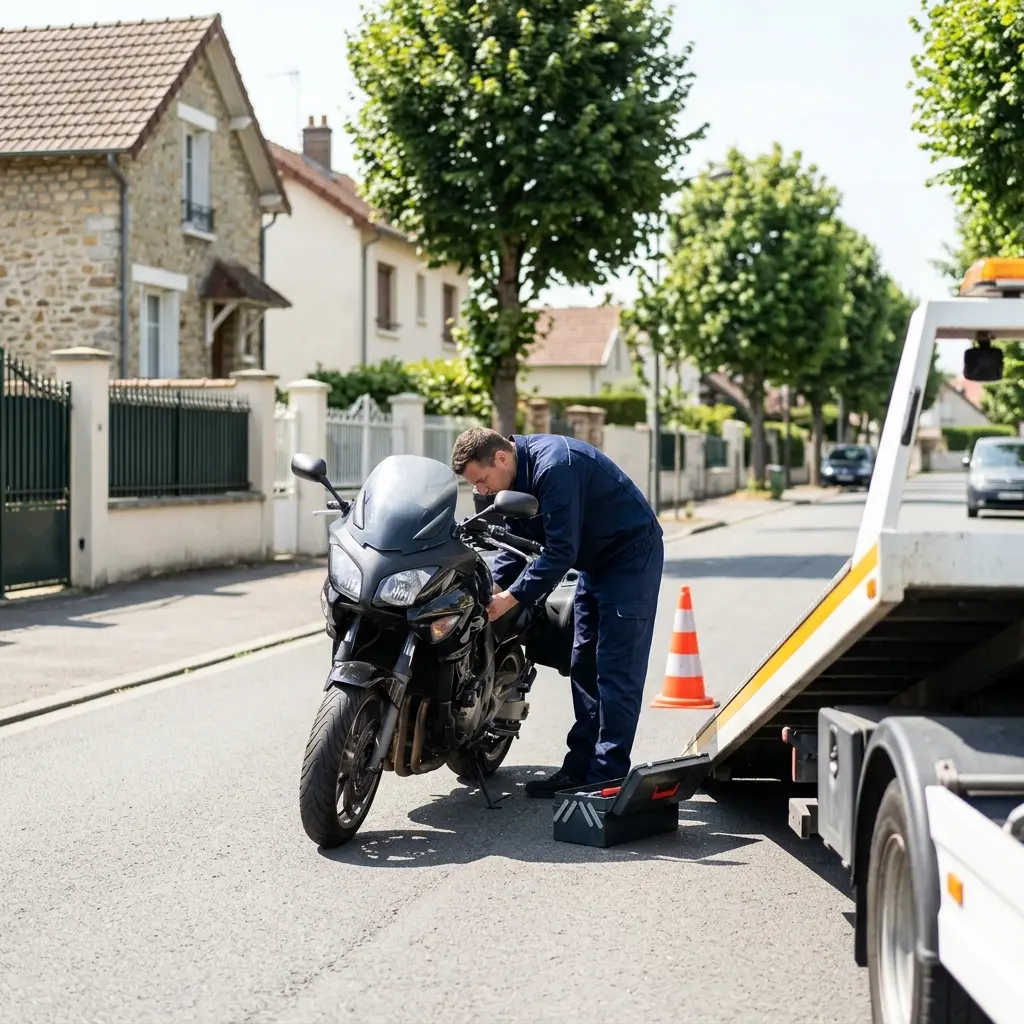 Dépannage moto Saint-Prix (95390)