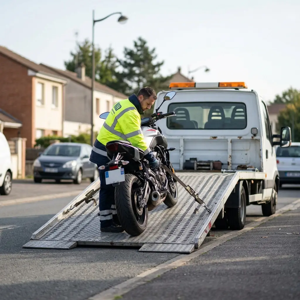 La tranquillité d’esprit grâce à un dépannage moto fiable à Villiers‑le‑Bel
