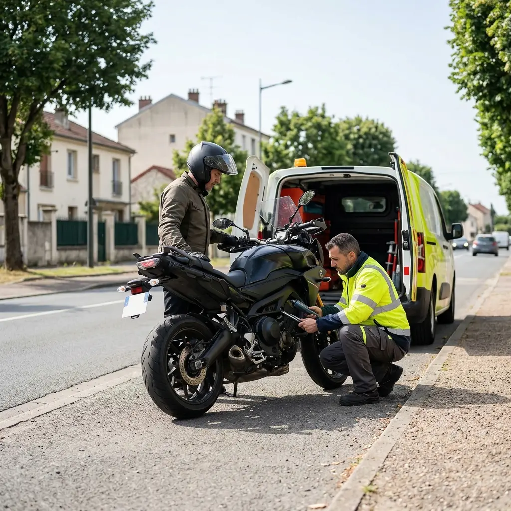 Dépannage moto Villiers-le-Bel (95400)