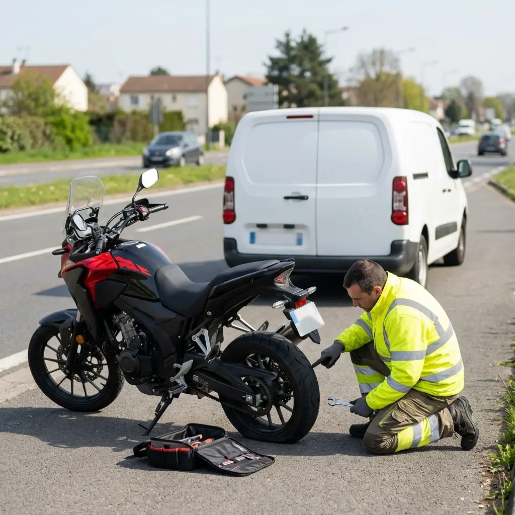 Précautions lors d'une panne