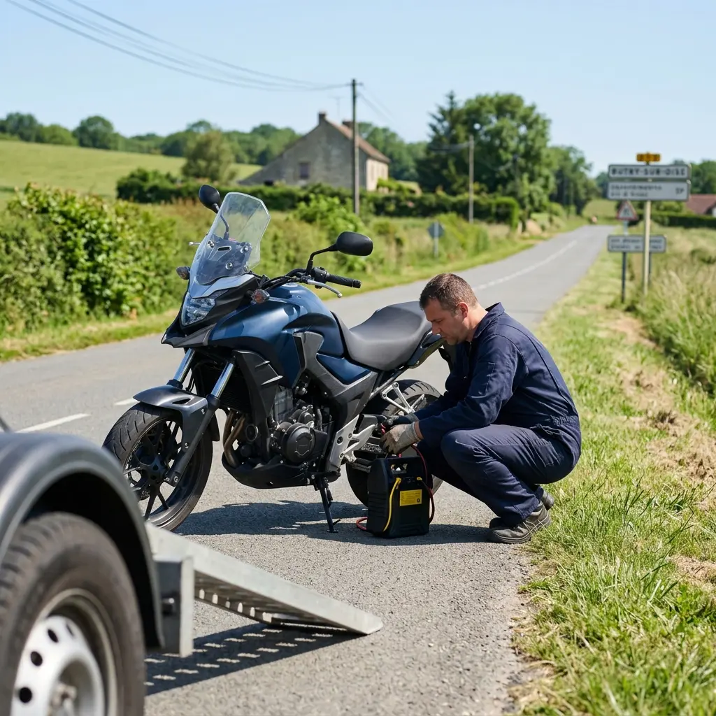Besoin d'un dépannage moto à Butry-sur-Oise ?
