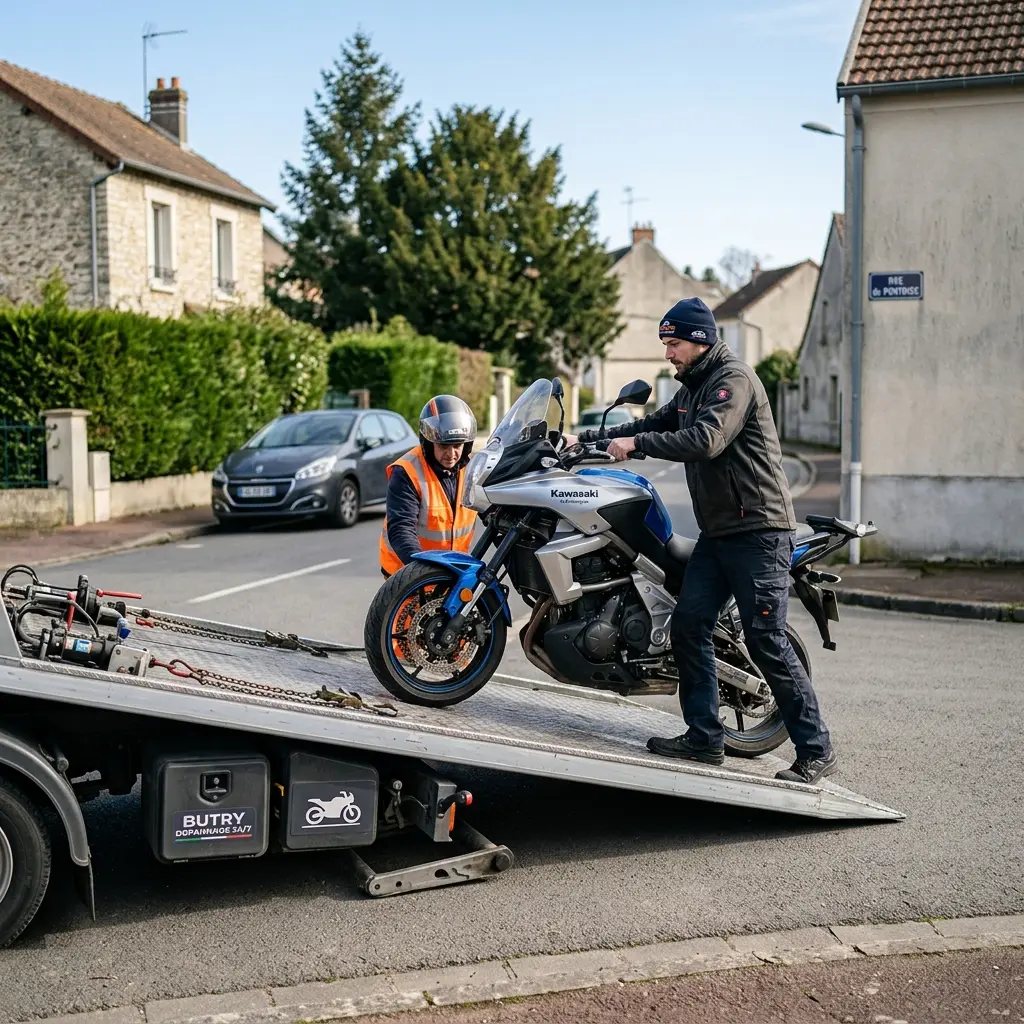 Comment se déroule l'intervention à Butry-sur-Oise ?