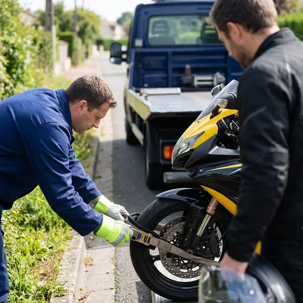 Pourquoi nous choisir pour votre dépannage moto à Écouen