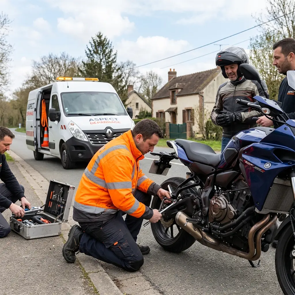 Comment se déroule l'intervention à Écouen ?
