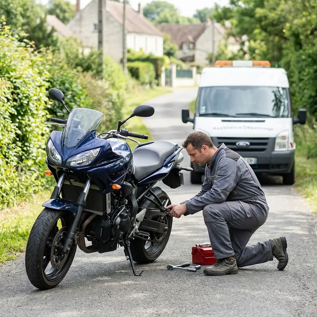 Dépannage moto Écouen (95440)