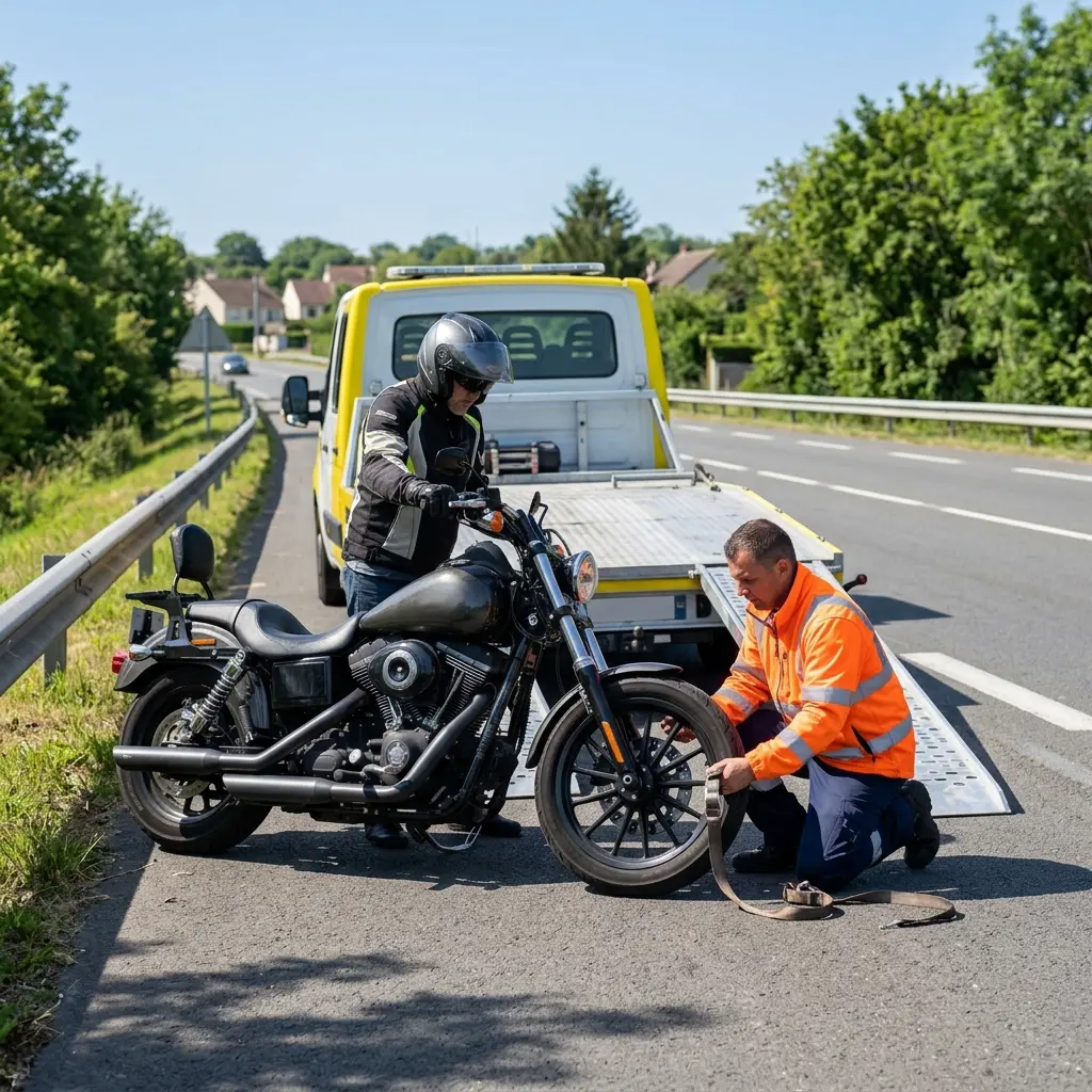 Pourquoi choisir notre service pour le dépannage moto à Fosses ?