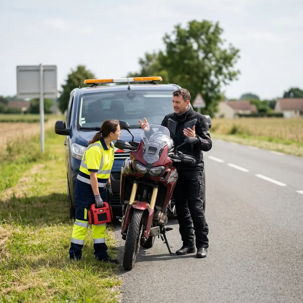 Pourquoi choisir notre dépannage moto à Survilliers