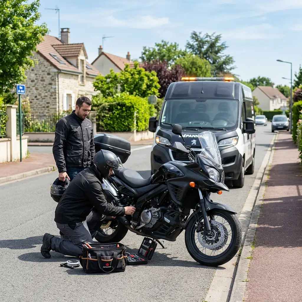 Pourquoi nous choisir pour votre dépannage moto à Vauréal