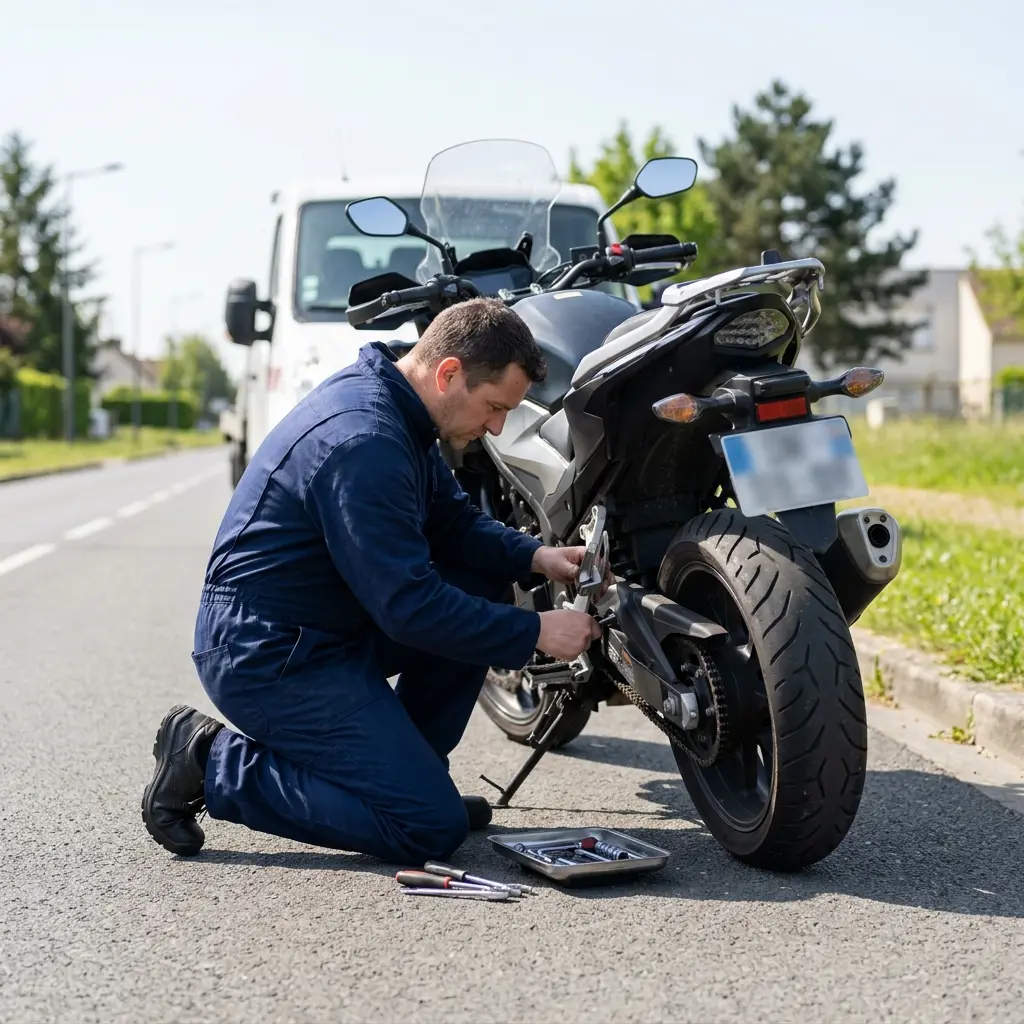 Pourquoi choisir notre service de dépannage moto à Gonesse