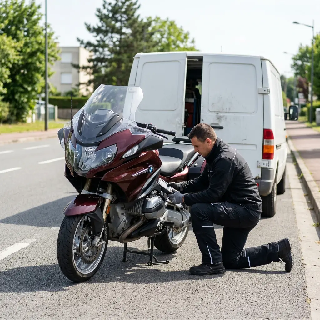 Dépannage moto Le Thillay (95500)