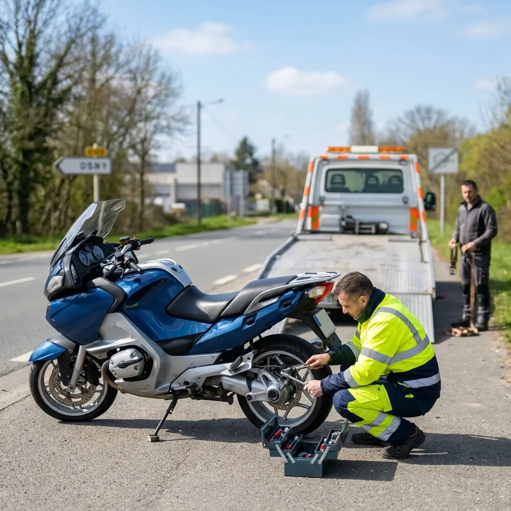 Expertise en dépannage moto à Osny