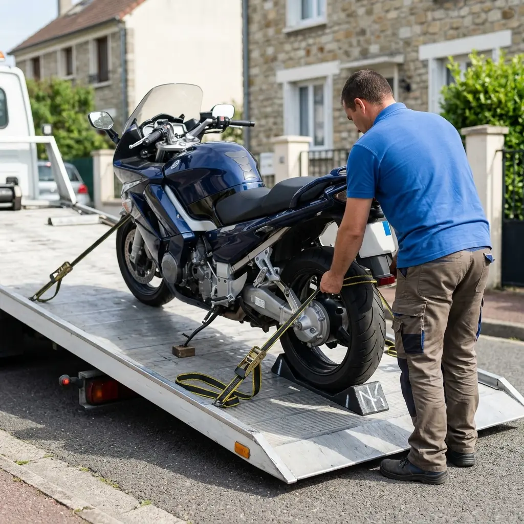 Comment se déroule le dépannage de votre moto à Bessancourt ?