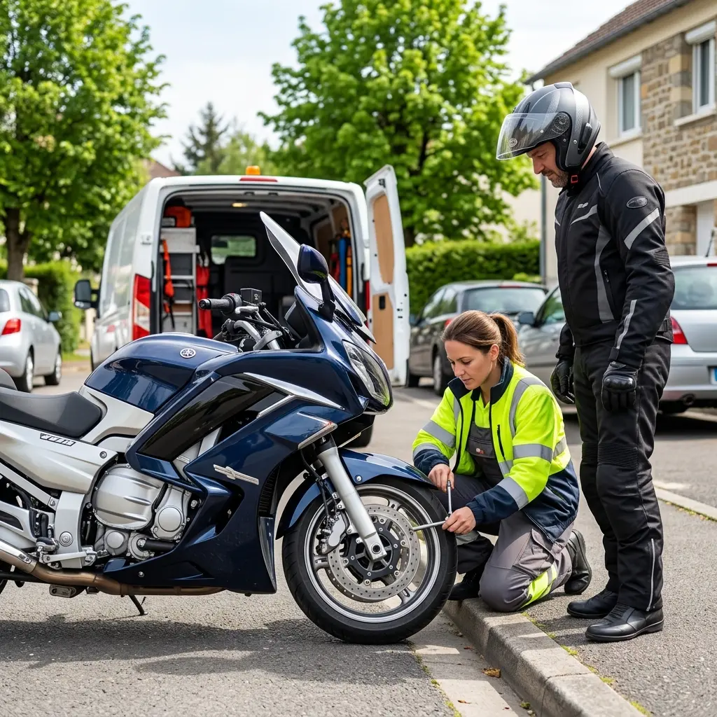 Pourquoi choisir notre dépannage moto à Margency pour votre tranquillité d’esprit