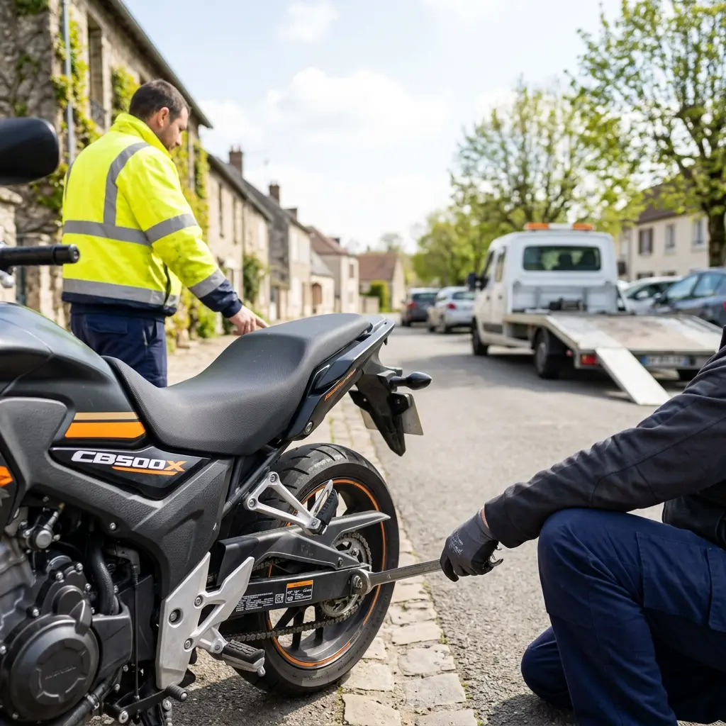 Expertise en dépannage moto à Presles