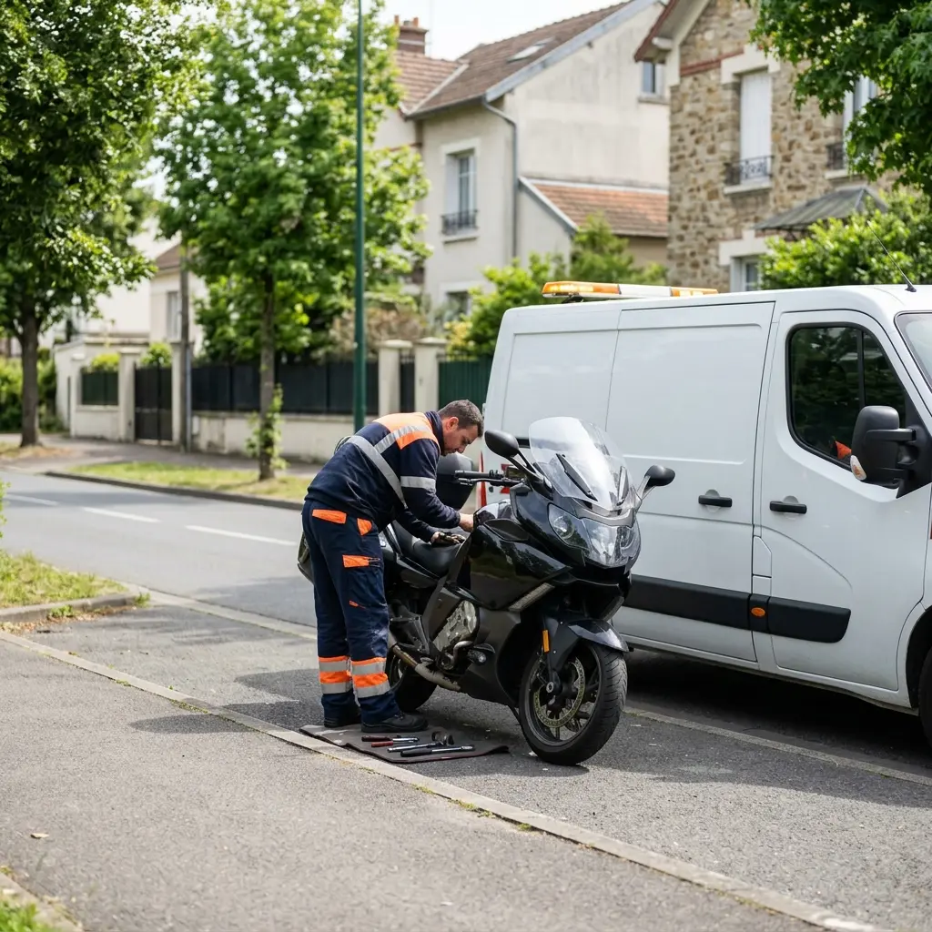 Bons gestes à adopter en cas de panne de votre moto à Eaubonne pour accélérer l’intervention