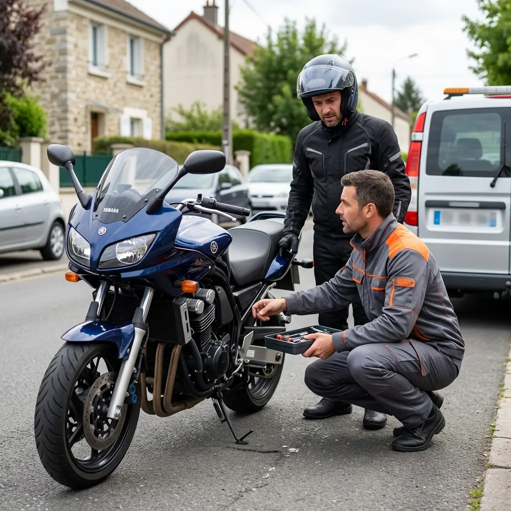 Pourquoi choisir notre dépannage moto à Eaubonne