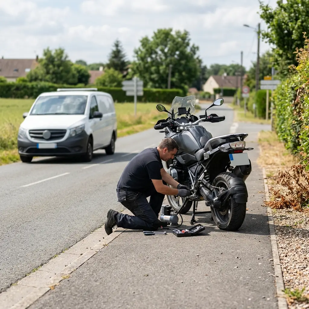 Dépannage moto Parmain (95620)