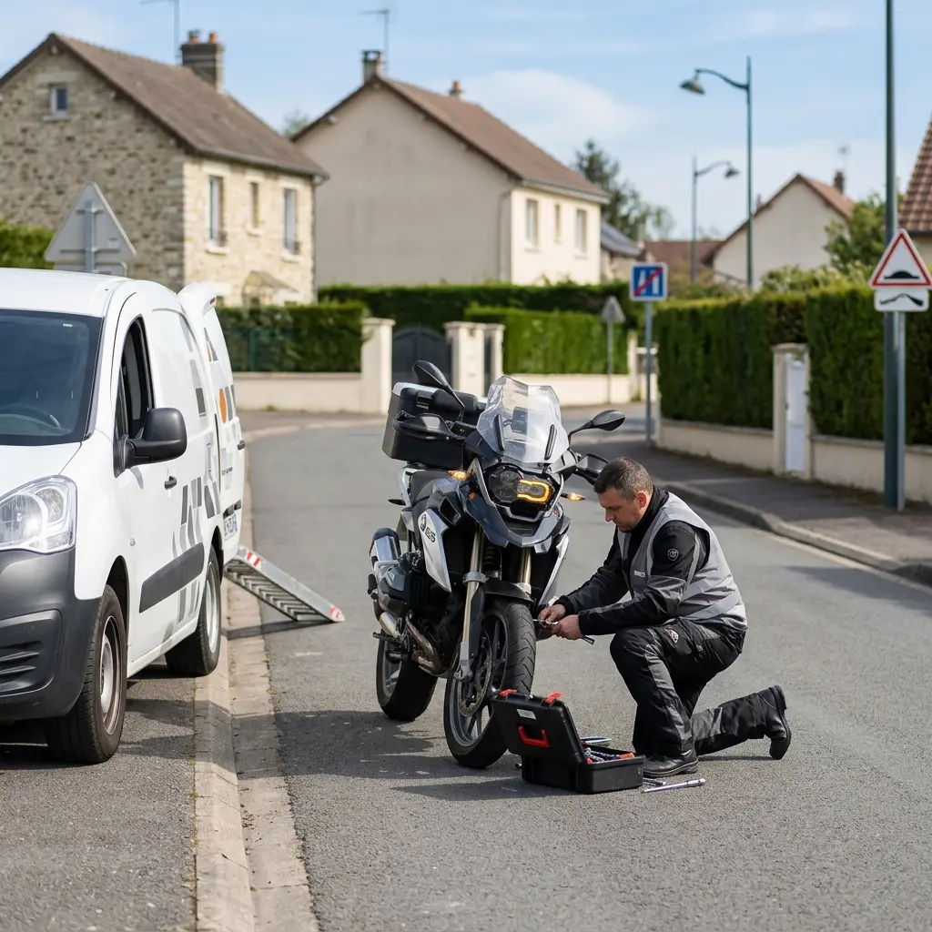 Dépannage moto Boissy-l'Aillerie (95650)