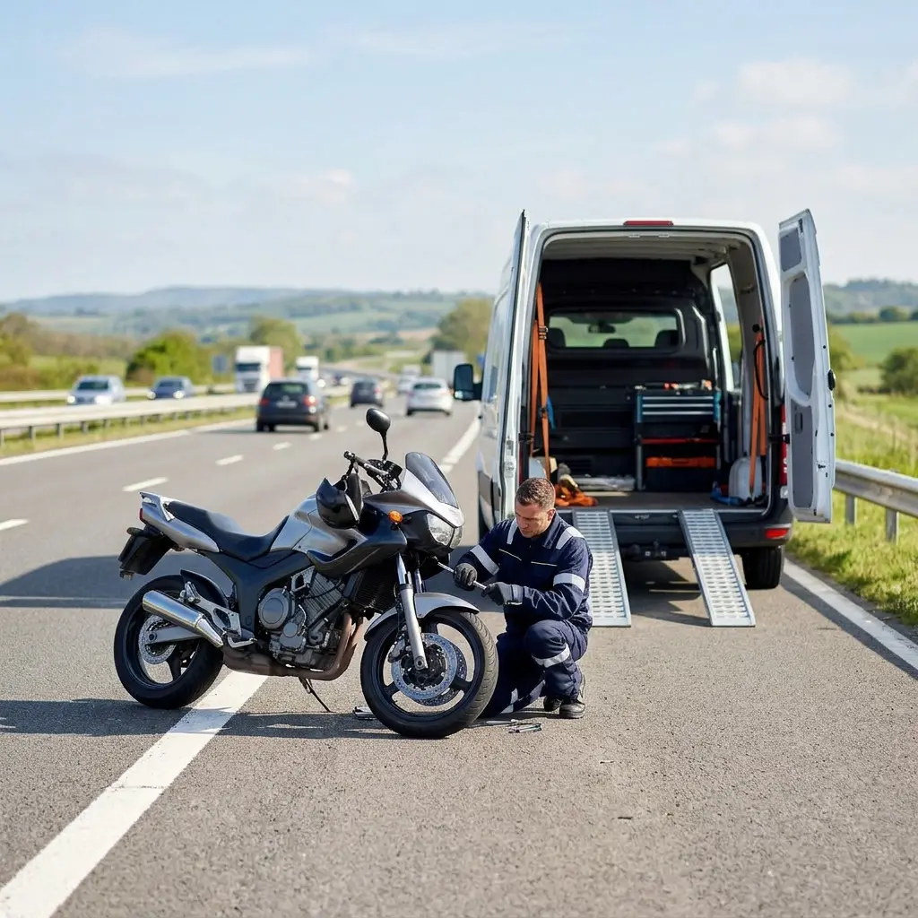Pourquoi choisir notre service de dépannage moto à Champagne-sur-Oise ?