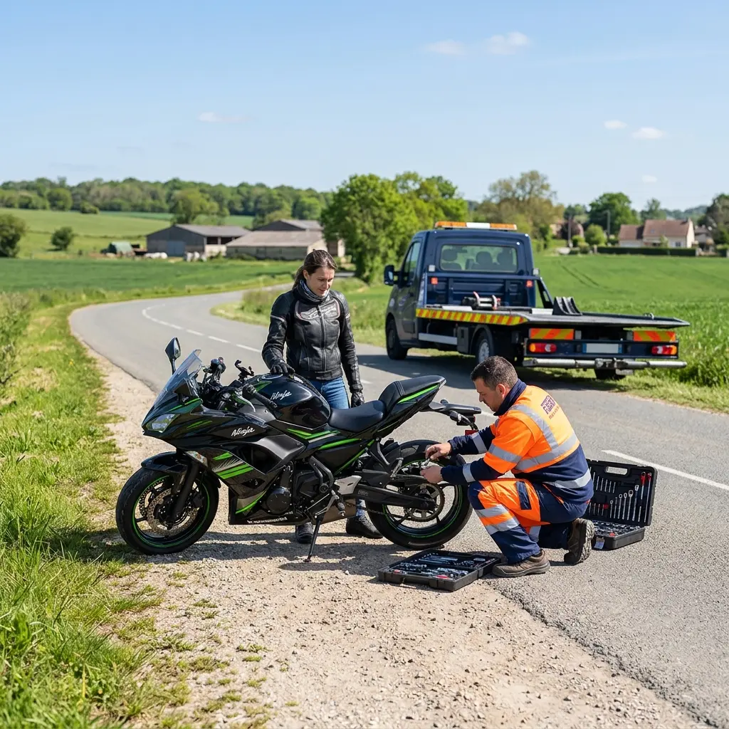 Dépannage moto Marly-la-Ville (95670)