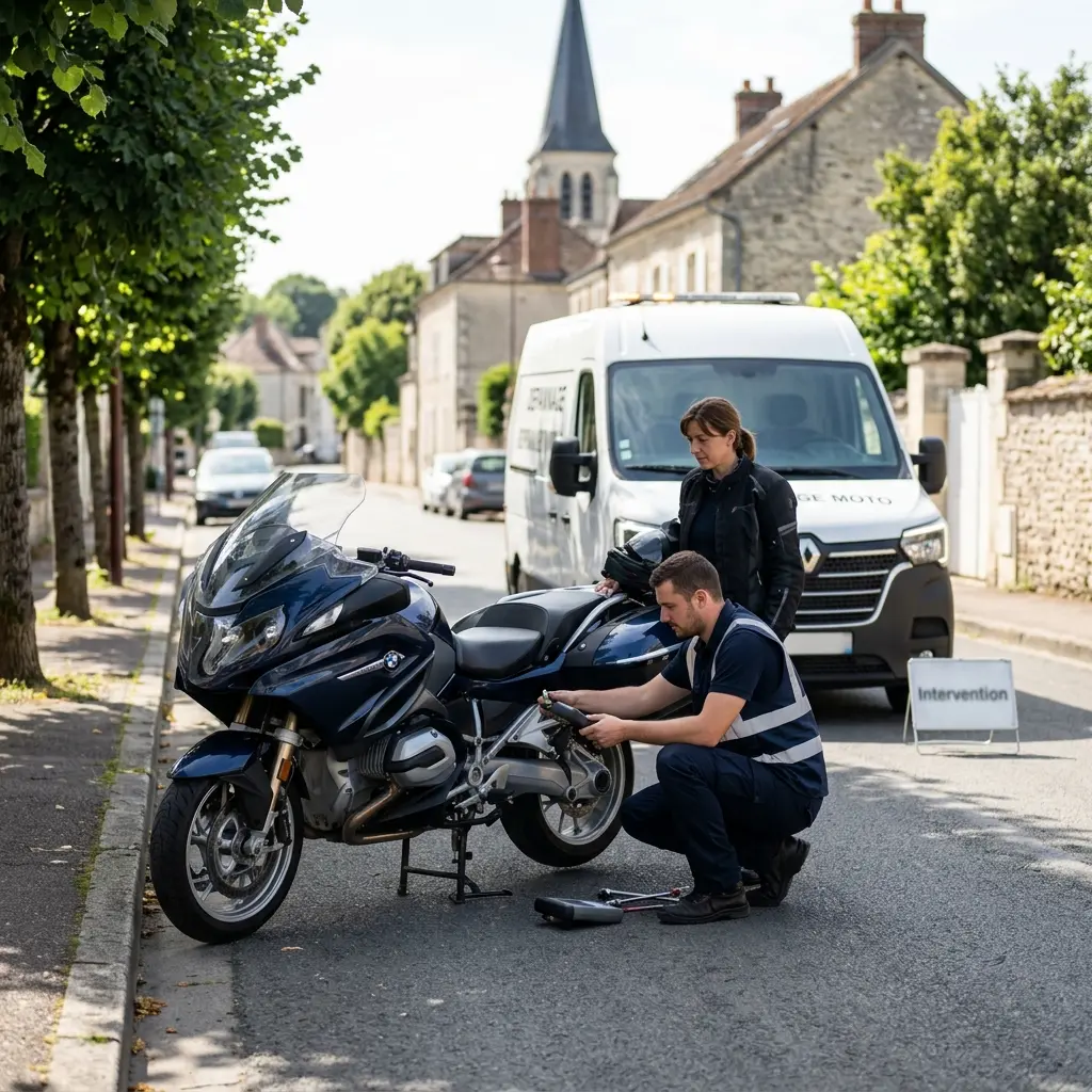Quelles sont les étapes clés d’une intervention de dépannage moto à Montlignon ?