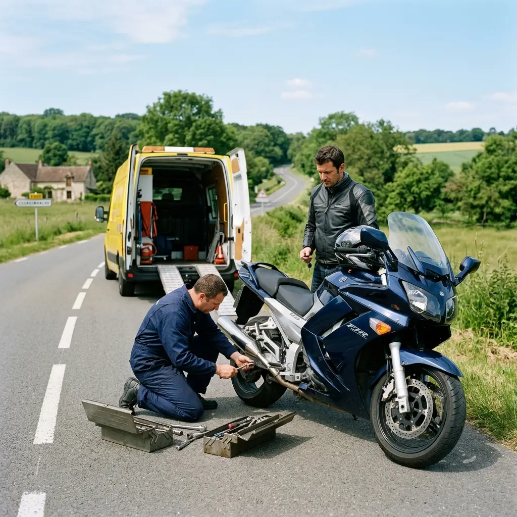 Notre démarche pour votre moto à Courdimanche