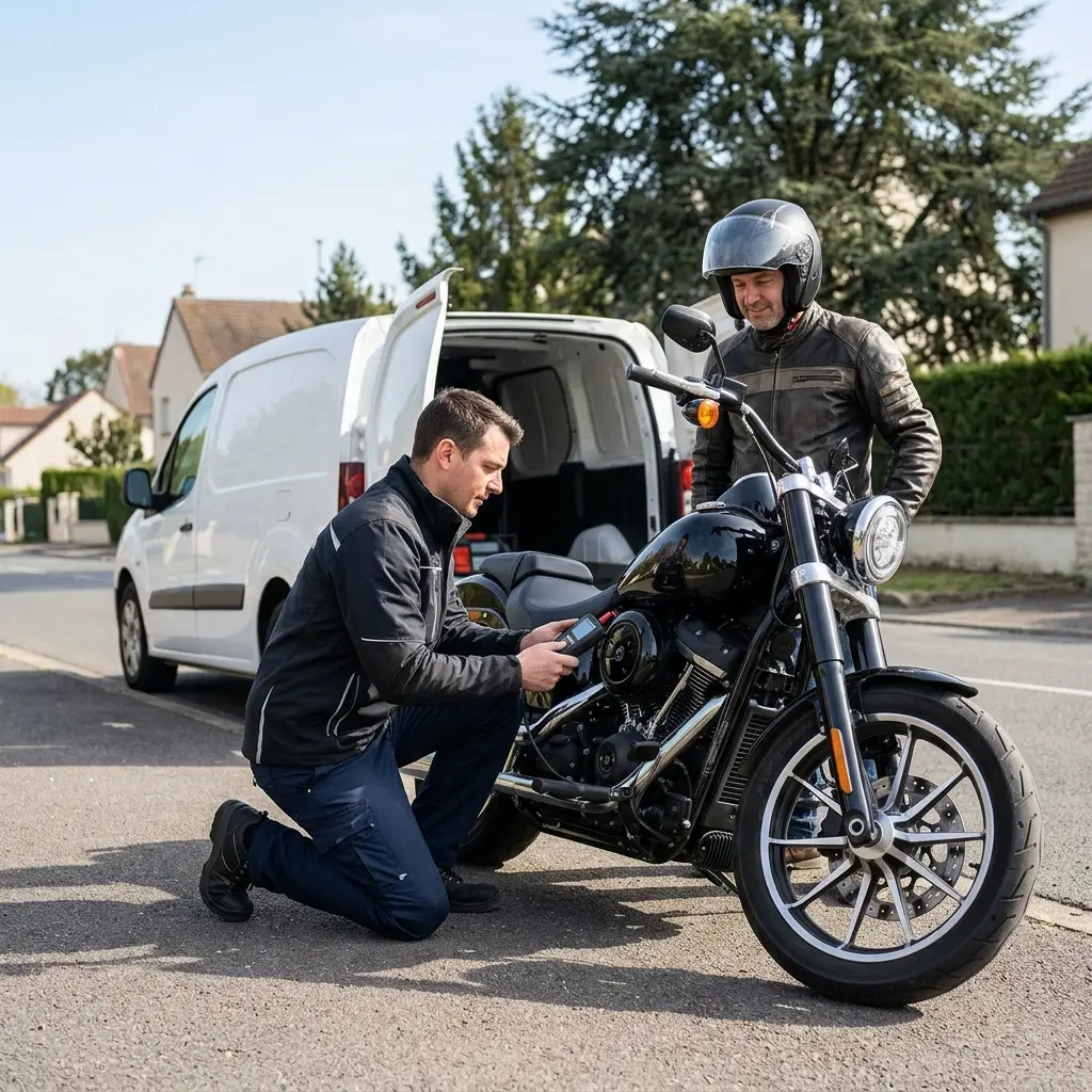 Pourquoi choisir notre service pour votre dépannage moto à Courdimanche ?