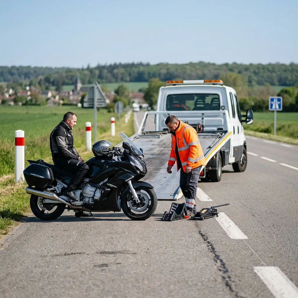 Dépannage moto Bruyères-sur-Oise (95820)