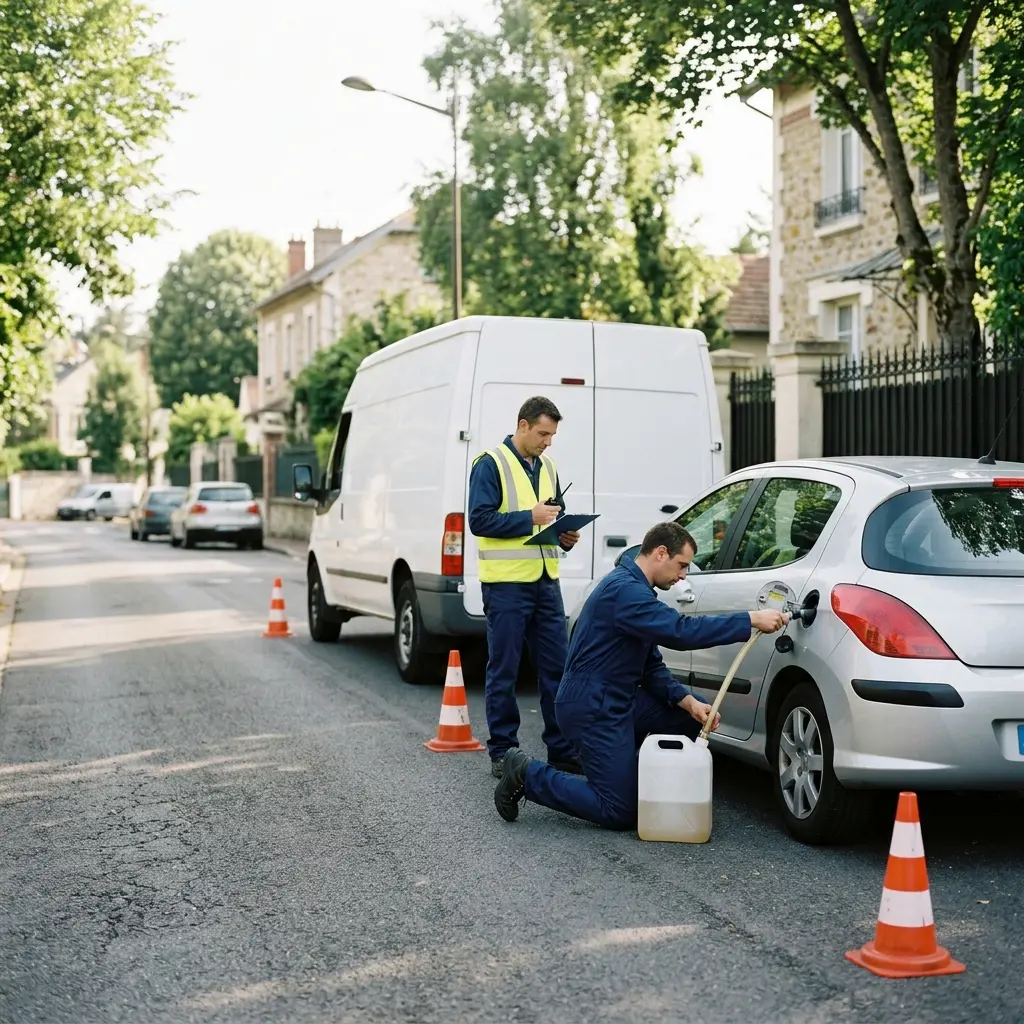 Notre approche pour un dépannage panne d'essence efficace