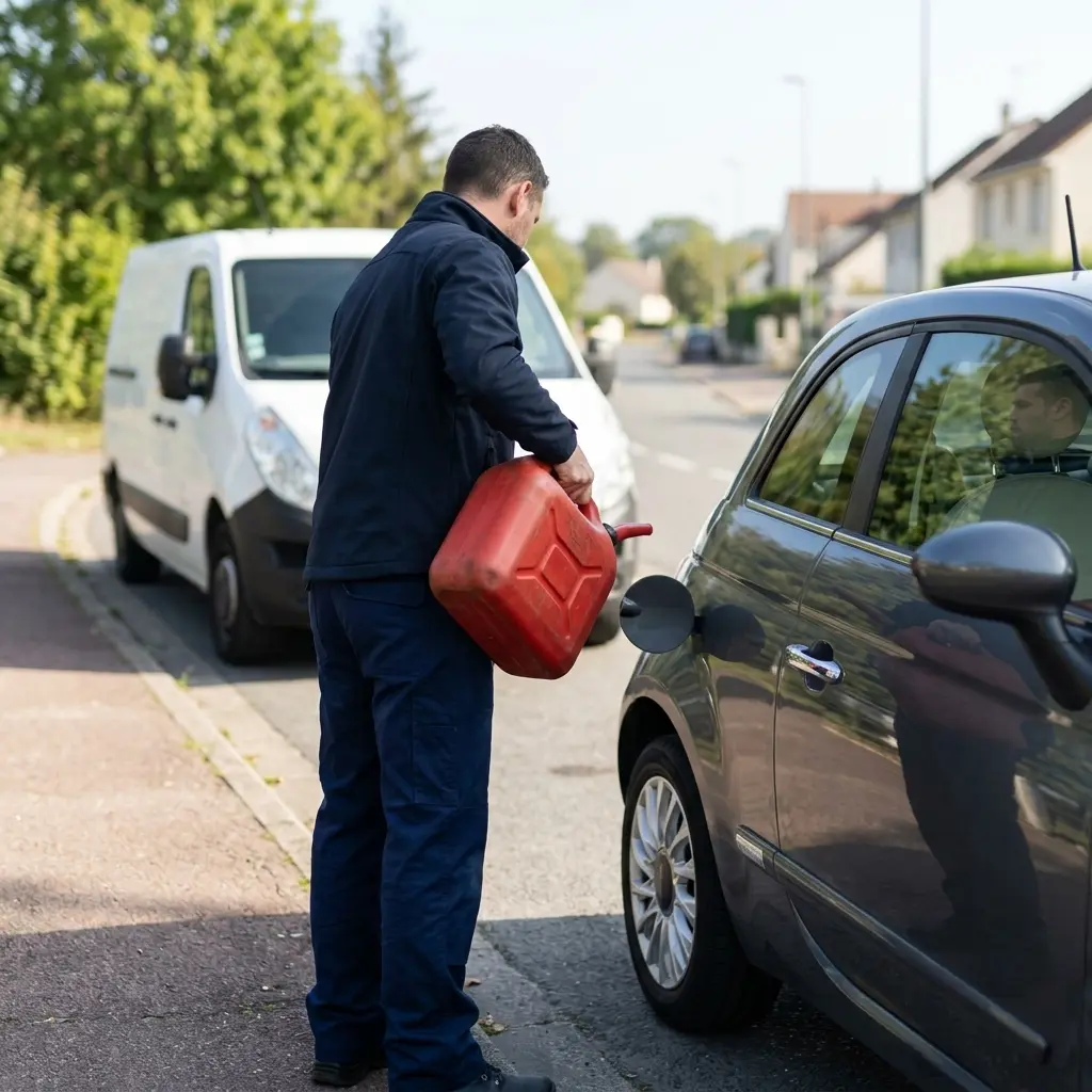 Les bons gestes en cas de manque de carburant à Cauffry