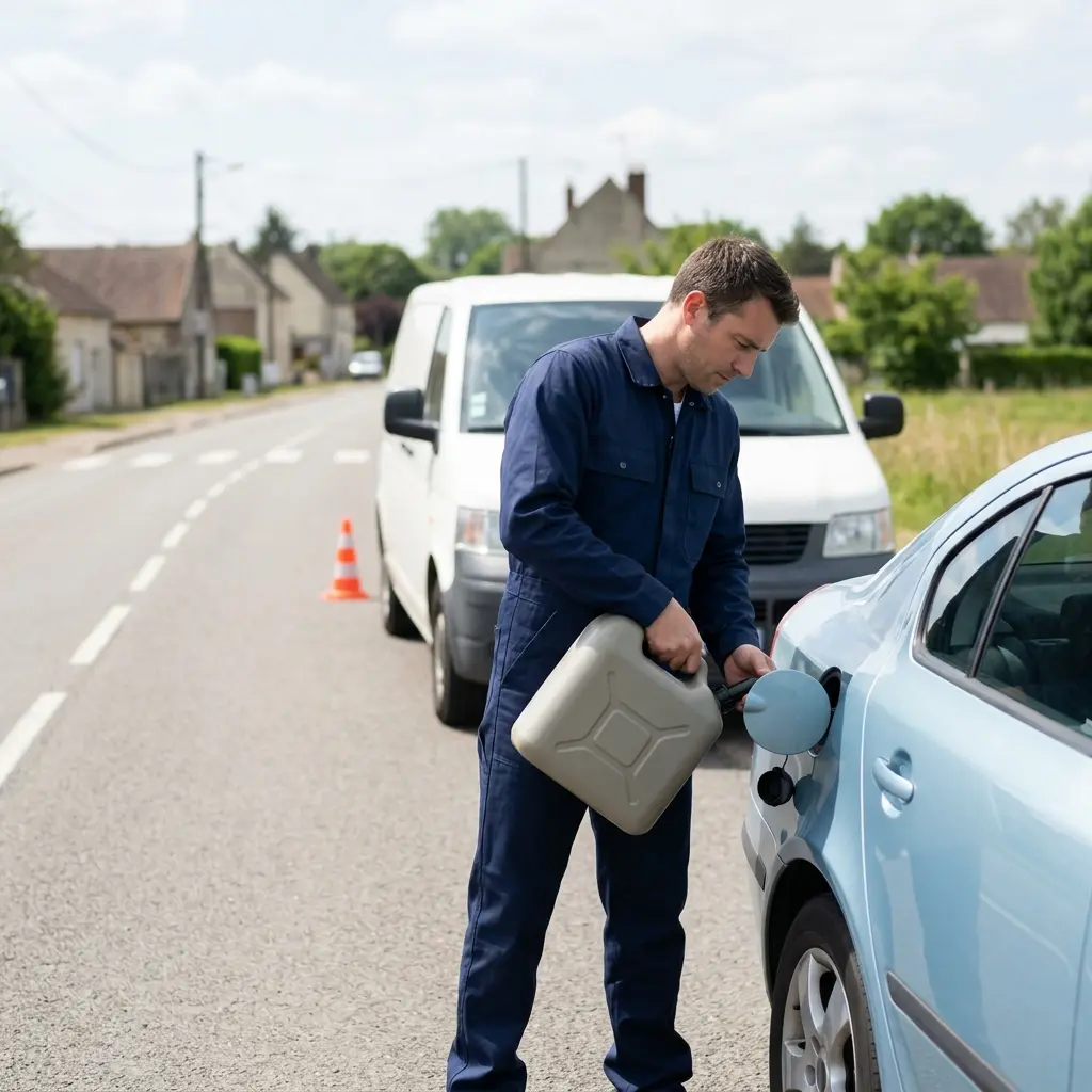 Dépannage panne d'essence Rantigny (60290)